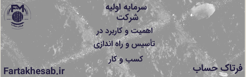 سرمایه اولیه شرکت : اهمیت و کاربرد استفاده از آن در تأسیس و راه اندازی کسب و کار